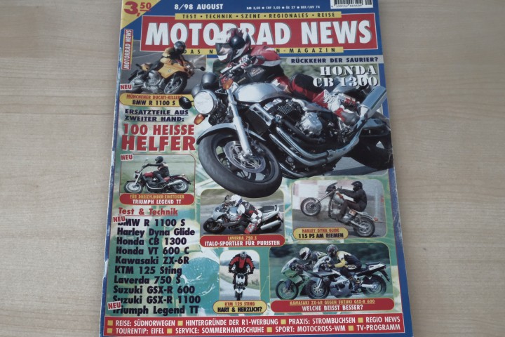Motorrad News 08/1998